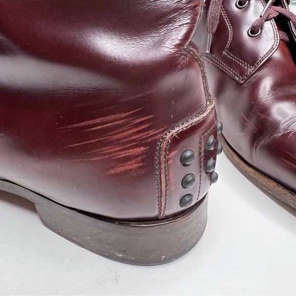 Tod’s Lace-Up Pebble Sole Boots EU 40 Dapper Academia Victorian Steampunk